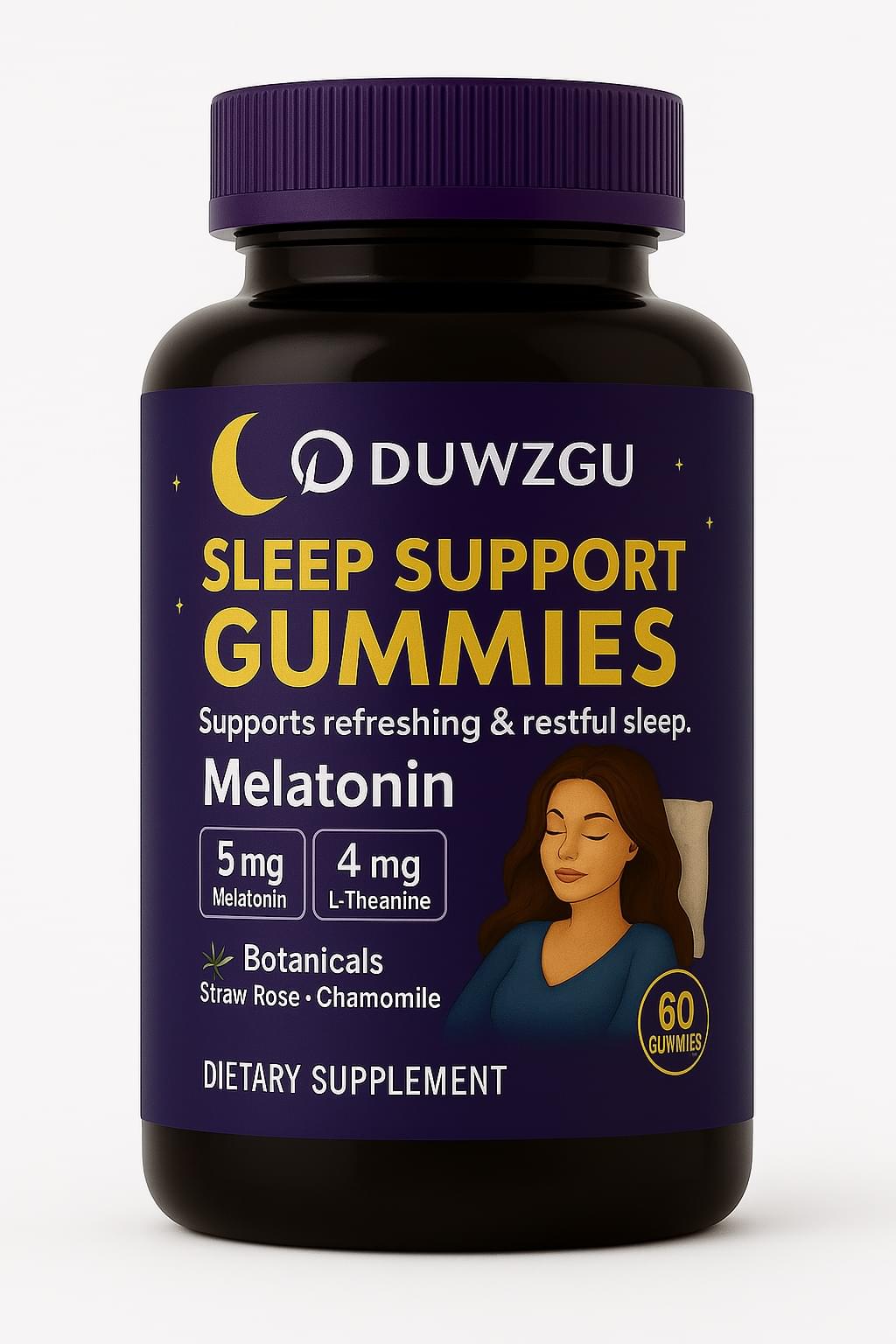 Melatonin ergänzt natürlichen Schlafrhythmus zur Verbesserung der Schlafqualität und Förderung erholsamer Nächte
