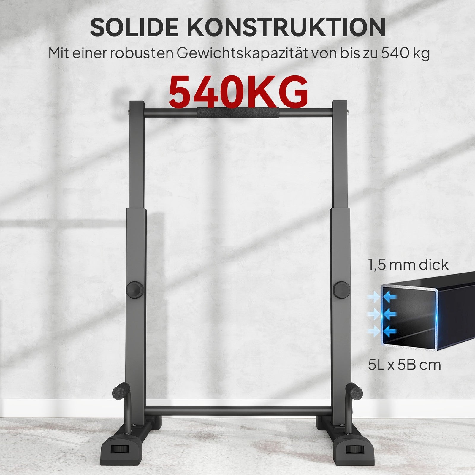 Dip Barren Dip Station Bis 540 Kg Höhenverstellb