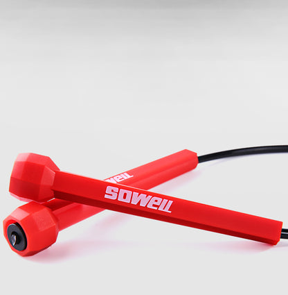 Fitness Crossfit Skipping Rope Cord Speed Jumping Exercise Equipment Adjustable Boxing Skipping Sport Rope Red Black