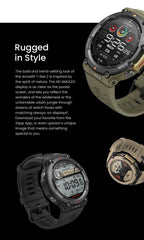 Amazfit T Rex 2 Smartwatch T Rex 2 Dual Band Route Import 150 Built In Sports Modes Smart Watch.