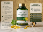 Cápsulas de óleo de orégão selvagem (150 Softgels): Proteção vegetal em dose elevada