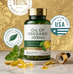 Cápsulas de óleo de orégão selvagem (150 Softgels): Proteção vegetal em dose elevada