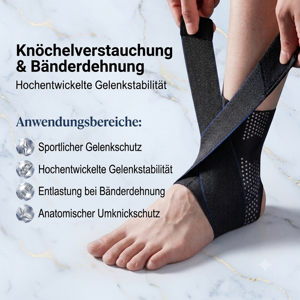 Verstelbare enkelbandage | Ultradunne enkelbandage voor sport en dagelijks gebruik met achterste fixatie