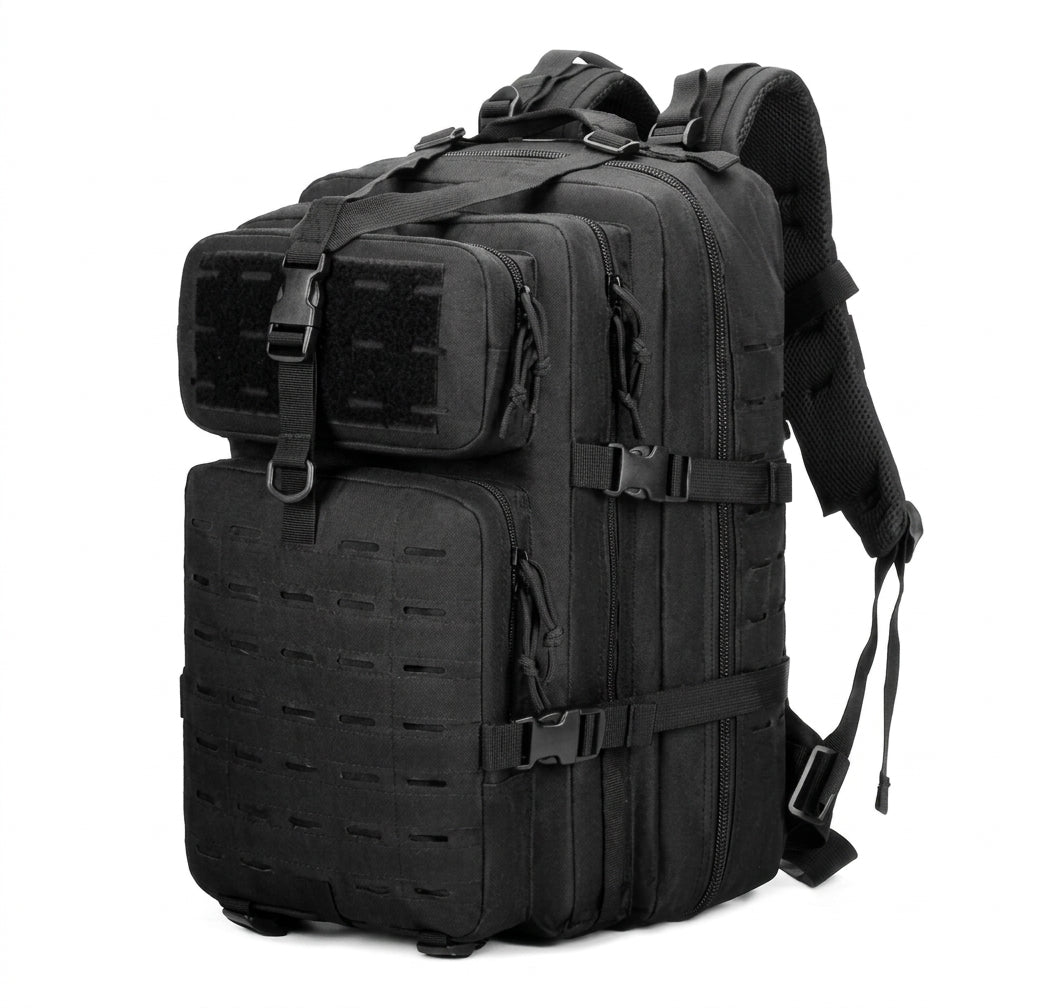 Taktischer 45L Outdoor Rucksack - Ergonomisch, Reißfest & Wasserdicht
