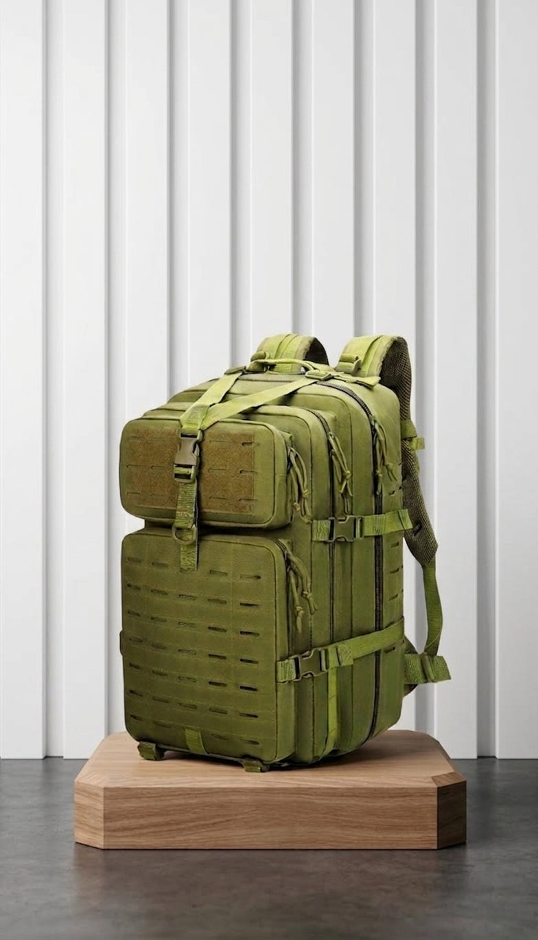 Taktisk 45L Outdoor Rygsæk - Ergonomisk, Rivningsfast & Vandtæt