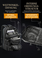 Taktisk 45L Outdoor Rygsæk - Ergonomisk, Rivningsfast & Vandtæt