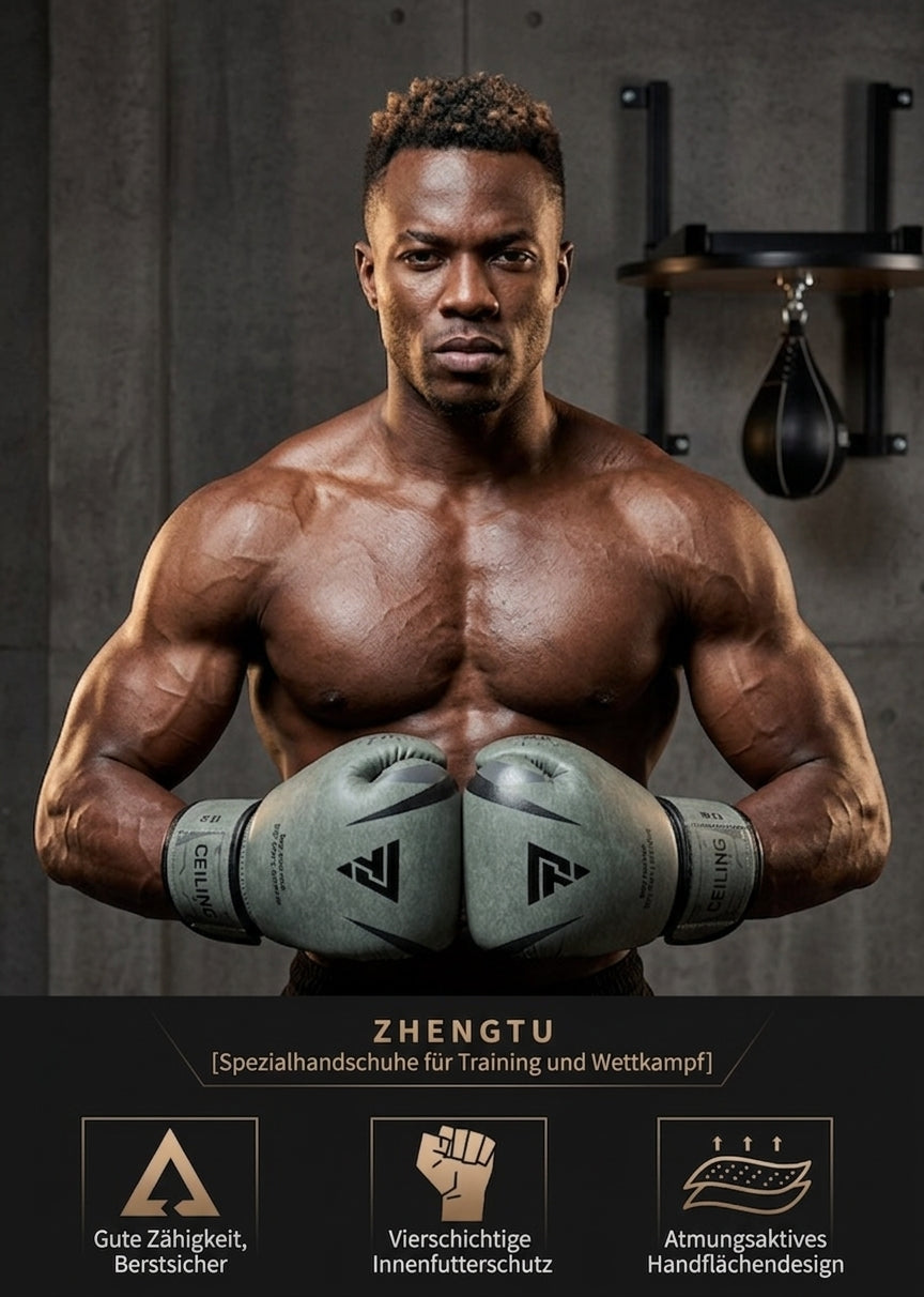 Boxhandschuhe (Unisex) für Sandsack, Muay Thai, Kickboxen & Sanda