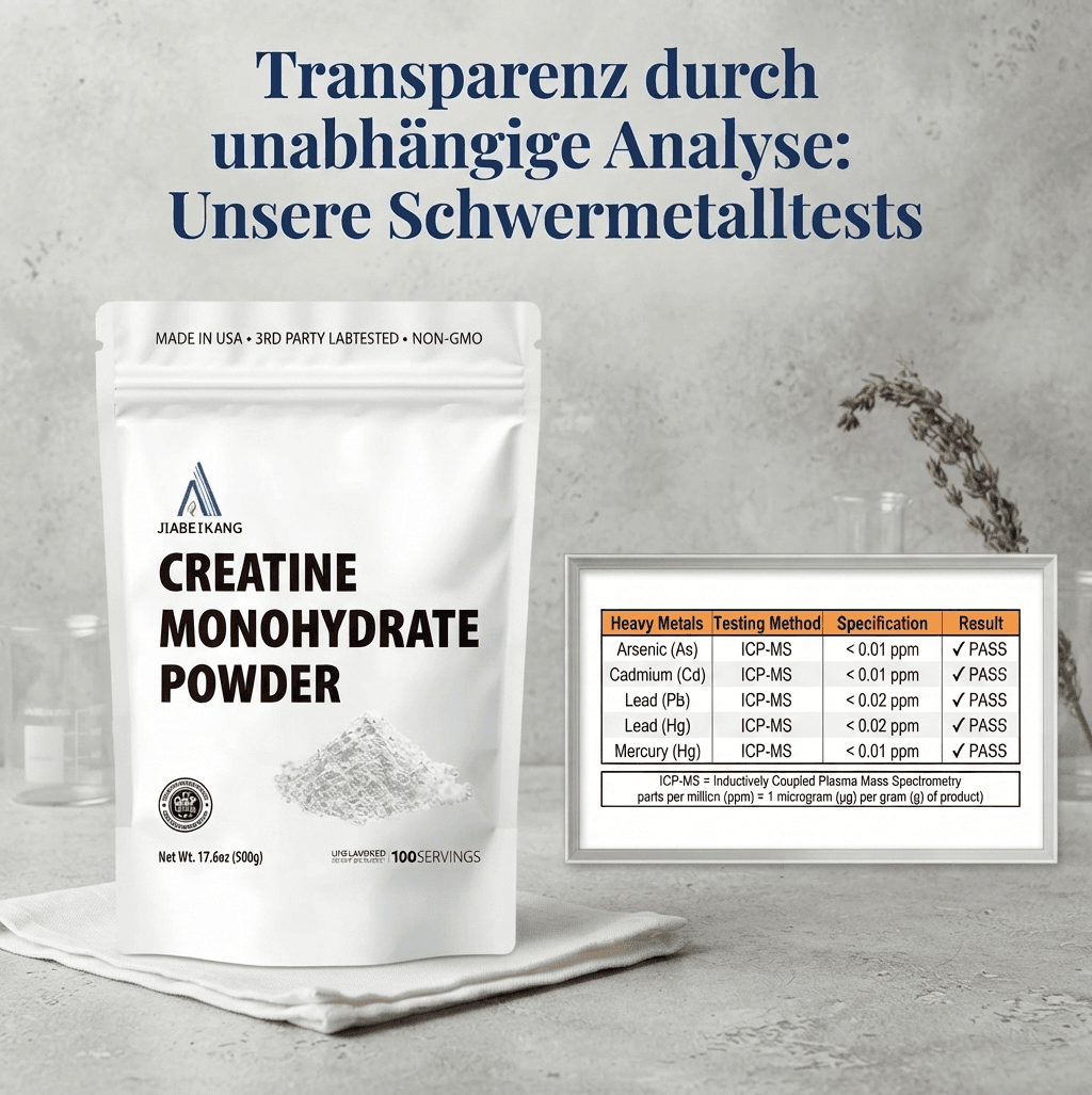 Reines Kreatin Monohydrat Pulver 100%: Für Kraft & Muskelaufbau.