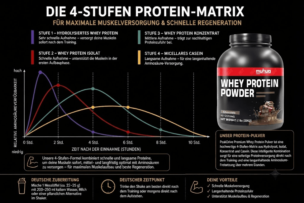 Proteína de Suero Premium en Polvo.