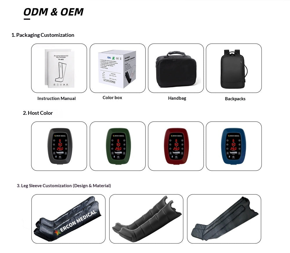 Professional Compression Massage 6 Chambers
