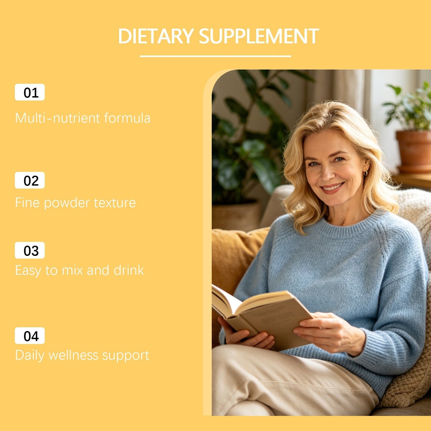 Docteat Ginger Shot Powder – Natural Energy & Vitality Booster with Turmeric & Vitamins