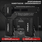 Sportarmtasche | Wasserdicht & Reflektierend | Laufen, Radfahren, Outdoor, Gym