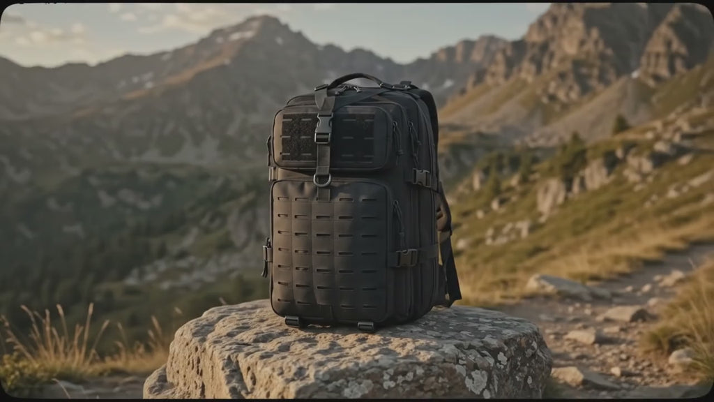 Taktisk 45L Outdoor Rygsæk - Ergonomisk, Rivningsfast & Vandtæt