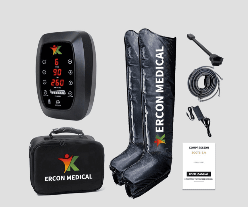 Massagem de compressão profissional 6 câmaras