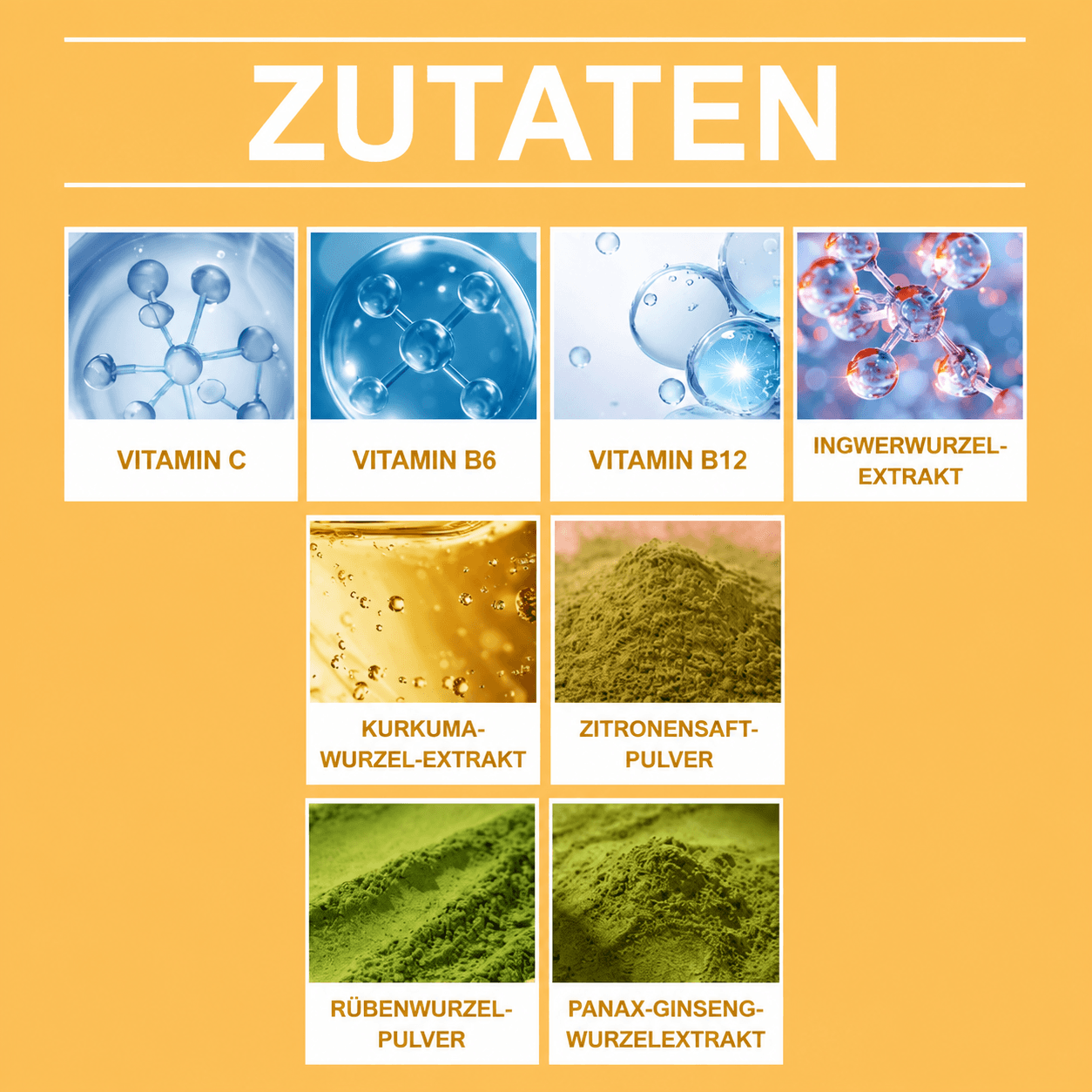 Docteat Ginger Shot Pulver: Natürlicher Energie- & Vitalitätsbooster mit Kurkuma & Vitaminen.